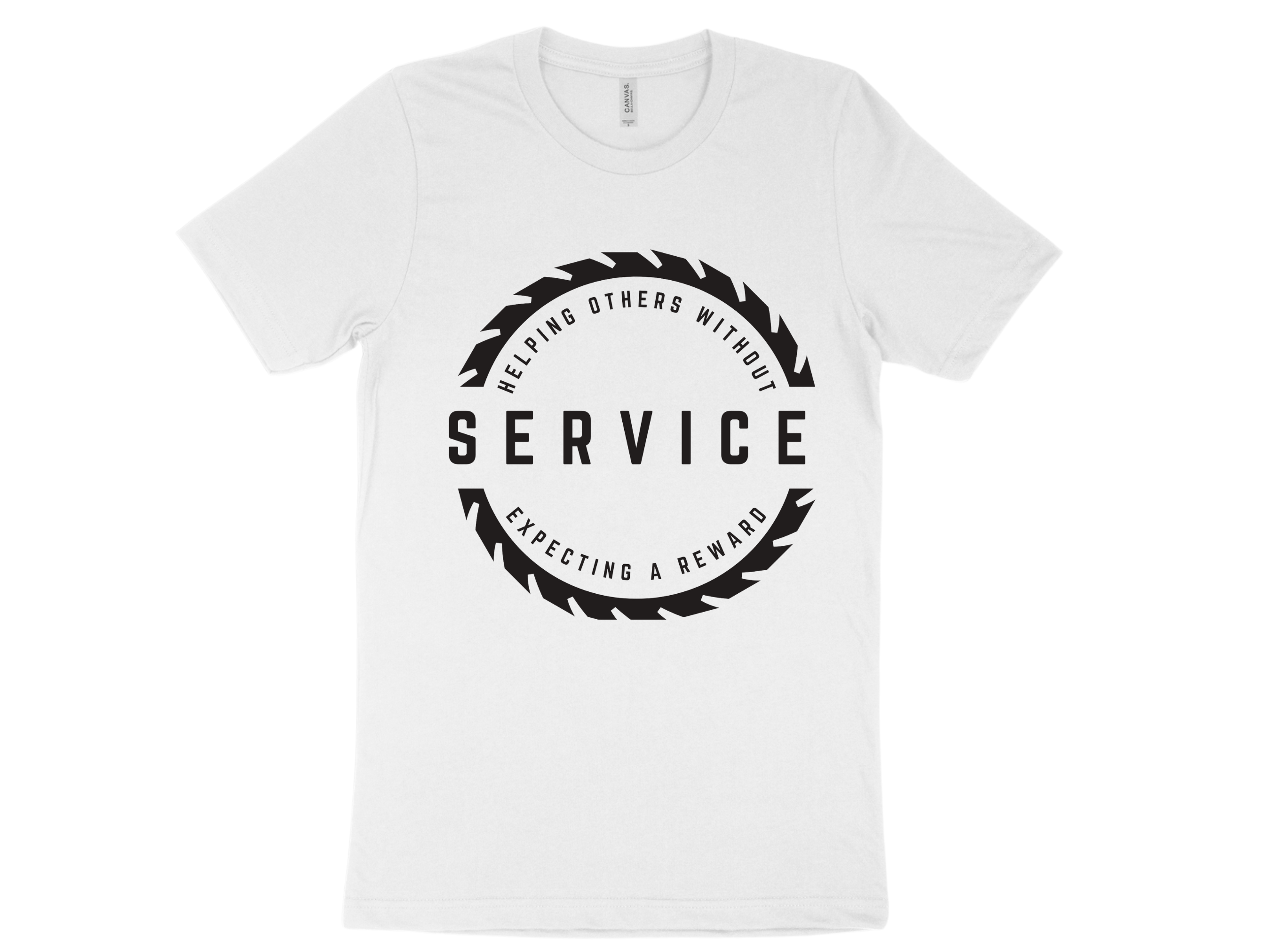 Service - White Short Sleeve  Main Image